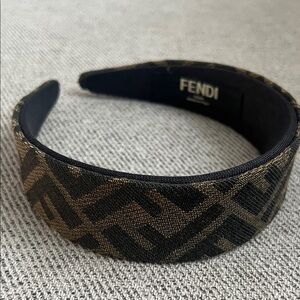 Fendi brown Headband hair band